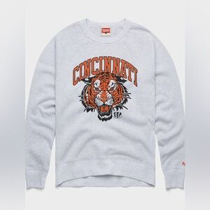 Homage Cincinnati Bengals Tiger Head Crewneck